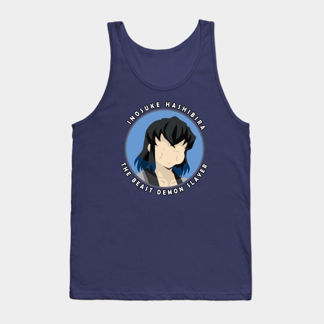 Inosuke Hashibira Minimalist Tank Top by LotusBlue77